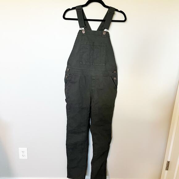 Rei cooperative workwear overalls green women’s size 2 - Picture 1 of 11